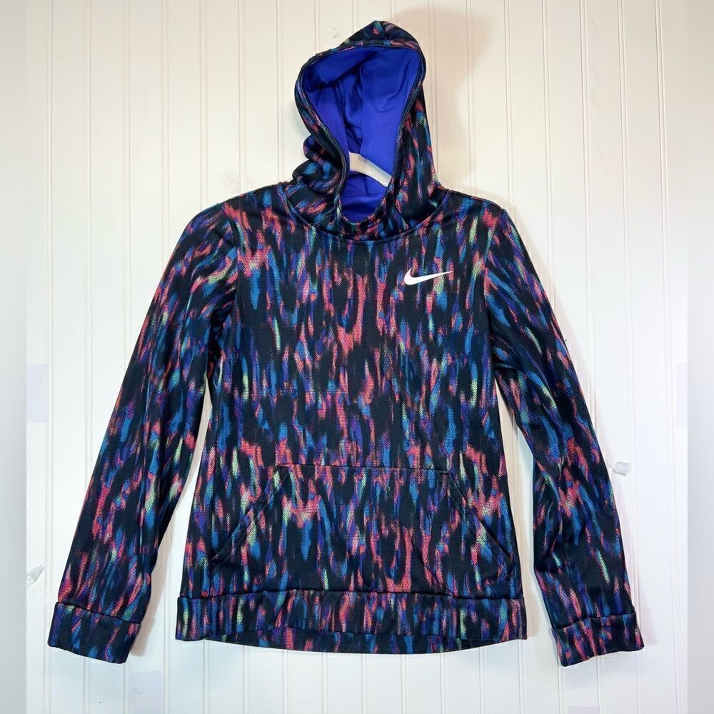 Nike kids xl‎  Black/Blue/Red hoodie Sweatshirt